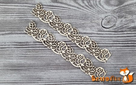 Фоновый чипборд "S" №11, 2 шт., 2х14.5 см, купить - БлагоЛис