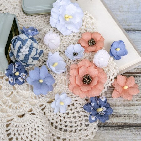 Набор цветов "Морской коралл", ТМ Pastel flowers, купить - БлагоЛис