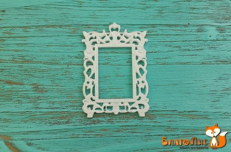 Фигурка из пластика Рамка ажурная, 4 х 5 см, купить - БлагоЛис
