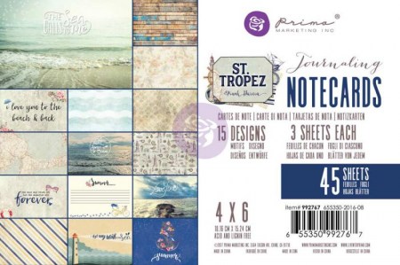 Набор двусторонних карточек St.Tropez, 10 штук, 10 х 15 см, ТМ Prima Marketing, купить - БлагоЛис