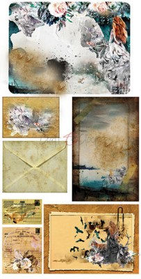 Набор бумаги для вырезания A TWINKLE OF SUNRISE, 15,5 х 30,5 см, 6 листов, плотность 190/250 грамм, ТМ Craft O'Clock