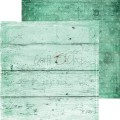 1/4 Набора фоновой бумаги MINT MOOD, 20,3 х 20,3 см, 6 двусторонних листов, плотность 190 грамм, ТМ Craft O'Clock