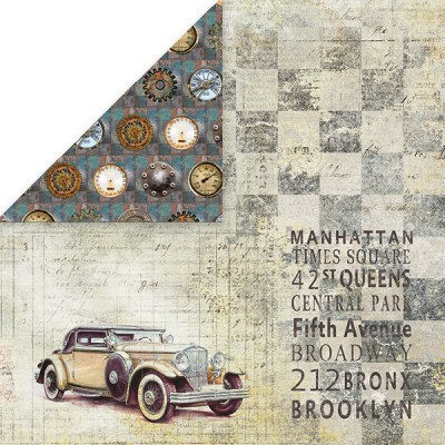 Набор бумаги Man's World, 15 х 15 см, 36 односторонних листов, плотность 190 грамм, ТМ Craft & You Design