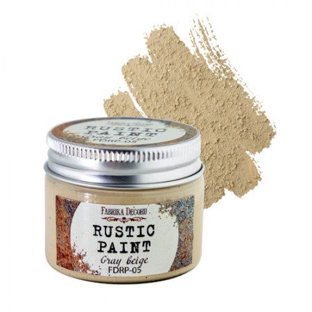 Краска Rustic, цвет Серый беж, Фабрика Декора , купить - БлагоЛис