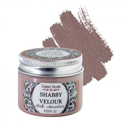 Краска Shabby velour, цвет Молочный шоколад, ТМ Фабрика декора , купить - БлагоЛис