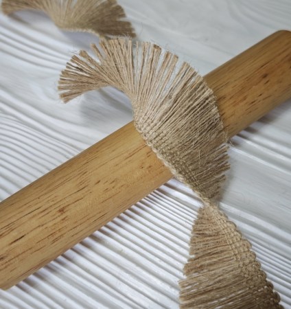 Лента из джутового волокна "Бахрома", 4 см., DIY Ribbon's, цена за 1 ярд ( 90 см )  , купить - БлагоЛис