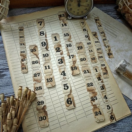 Набор матовых отрывных стикеров-билетиков "Старый билет", купить - БлагоЛис