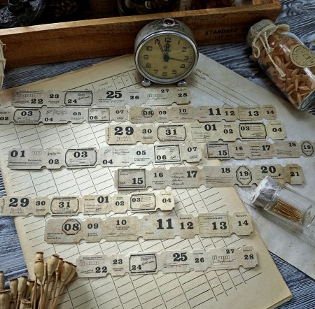 Набор матовых отрывных стикеров-билетиков "Ярлыки крафт", купить - БлагоЛис