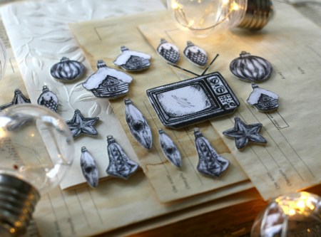 Набор тканевых высечек "Игрушки из детства", 17 элементов, БлагоЛис, купить - БлагоЛис