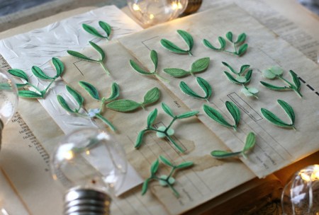 Набор тканевых высечек "Вечнозеленая, между прочим", 18 элементов, БлагоЛис, купить - БлагоЛис