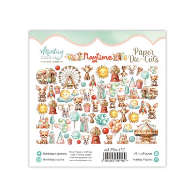Набор высечек Playtime, 60 шт., ТМ Mintay by Karola