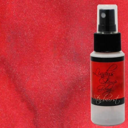 Перламутровый спрей (порошковые чернила) Starburst Spray цвет «Rudolph's Nose Red», ТМ Lindy's Gang, купить - БлагоЛис