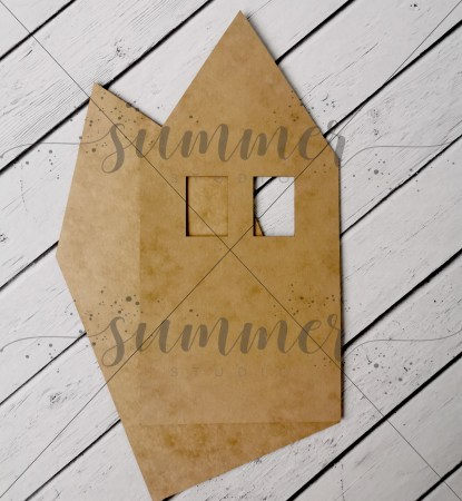 Набор заготовок "Small house #1", 10х21 см, TM Summer Studio, купить - БлагоЛис