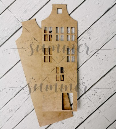 Набор заготовок "Small house #2", 7х21 см, TM Summer Studio, купить - БлагоЛис