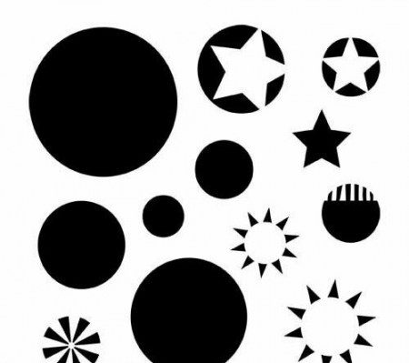Трафарет Crafters Workshop - Mini Layered Circles, 15*15, купить - БлагоЛис