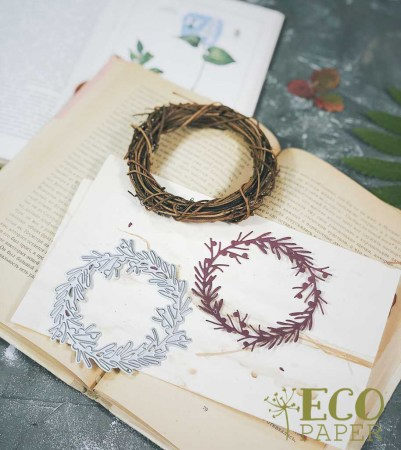 Нож для вырубки "Хвойный венок", ТМ Eco Paper    , купить - БлагоЛис