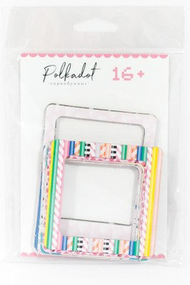 Рамки из чипборда "16+" ТМ Polkadot