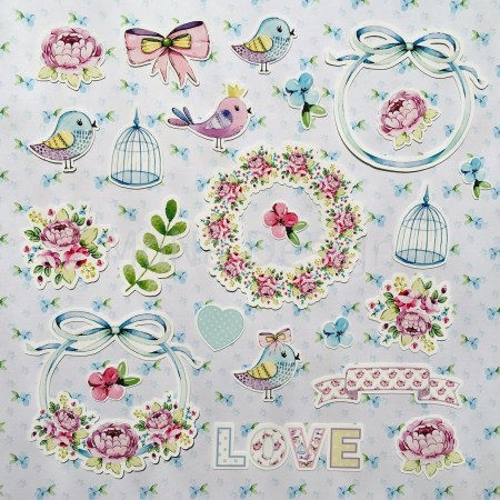 Набор высечек Mona Design Fancy Spring, купить - БлагоЛис